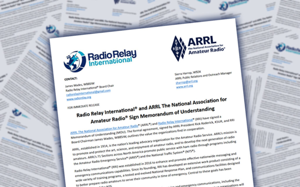 RRI & ARRL MOU
