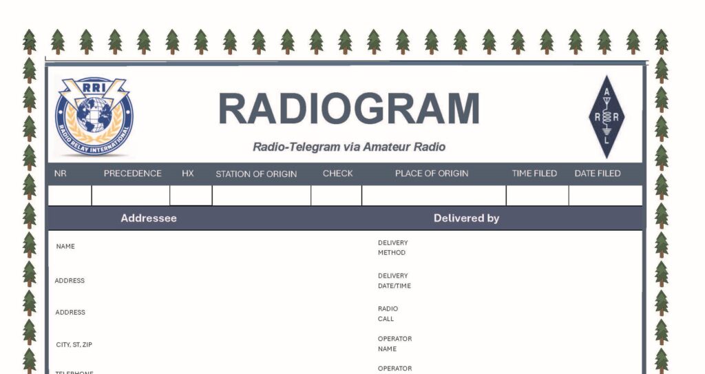 Send a Christmas Season Radiogram! – RRI